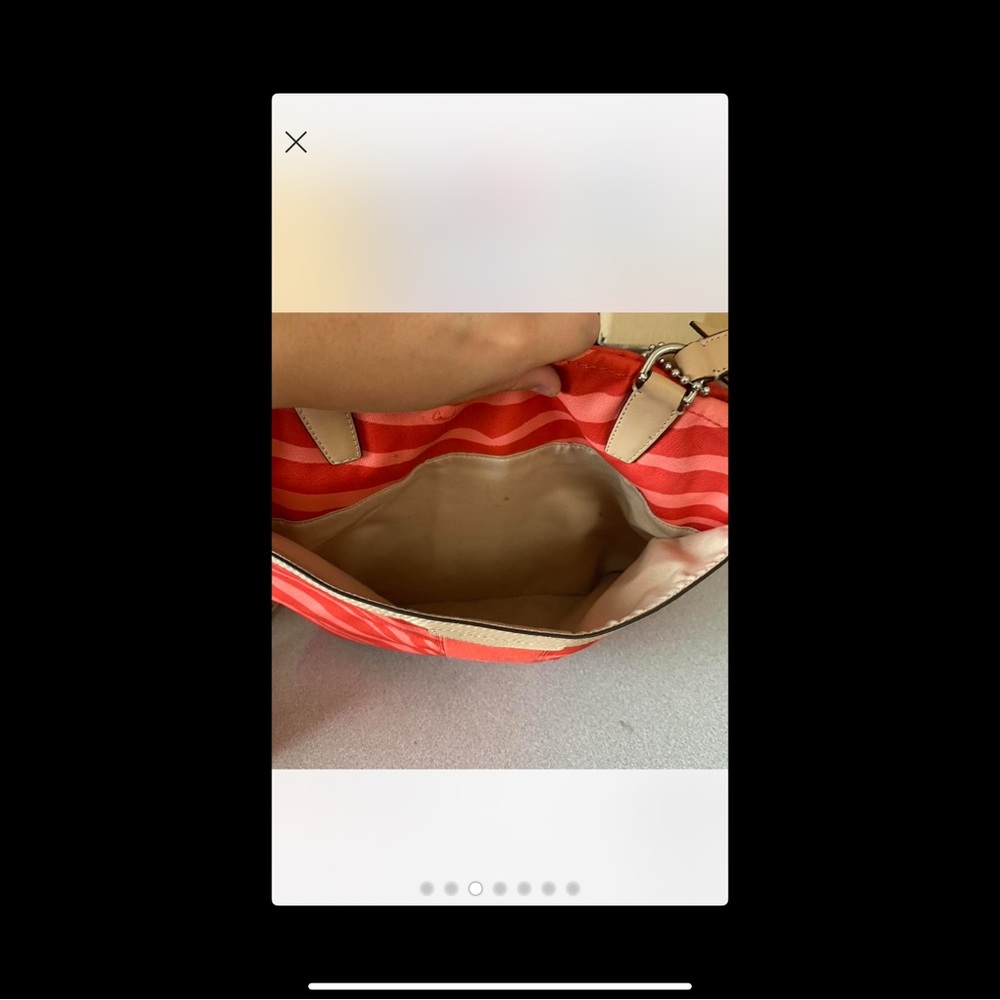 Coach Tan Leather Bag - Picture 14 of 15